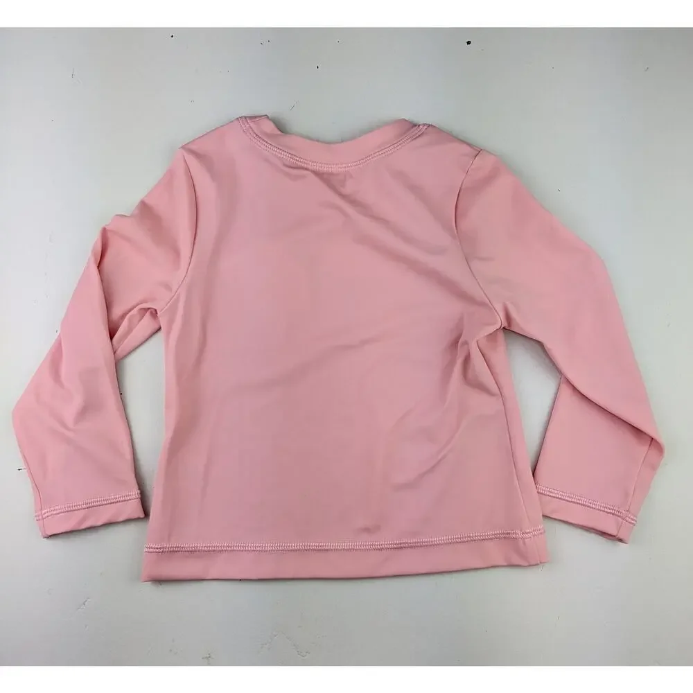 Hanna Andersson Light Pink Flower Rashguard 90 (3)